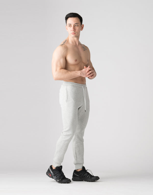 CRONOS Black Letter  long pants【M.GRAY】