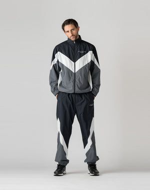 【unisex】CRONOS BLACK Windbreaker  long pants【BLACK】