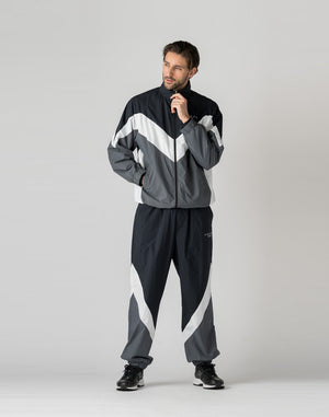 【unisex】CRONOS BLACK Windbreaker  long pants【BLACK】