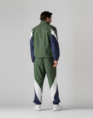 【unisex】CRONOS BLACK Windbreaker  long pants【GREEN】