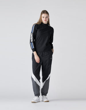 【unisex】CRONOS BLACK Windbreaker  long pants【BLACK】