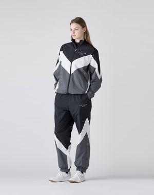 【unisex】CRONOS BLACK Windbreaker  long pants【BLACK】