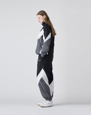 【unisex】CRONOS BLACK Windbreaker  long pants【BLACK】