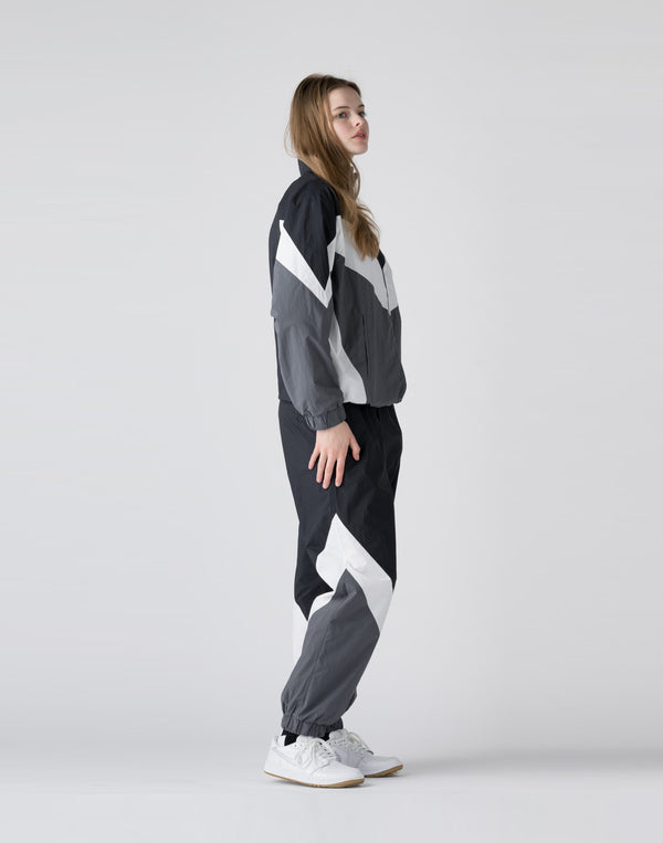 【unisex】CRONOS BLACK Windbreaker  long pants【BLACK】