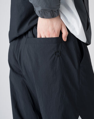【unisex】CRONOS BLACK Windbreaker  long pants【BLACK】
