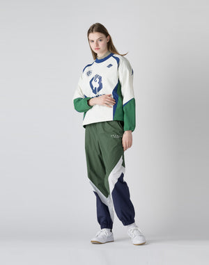 【unisex】CRONOS BLACK Windbreaker  long pants【GREEN】