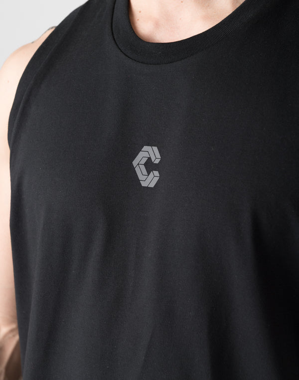 CRONOS Sleek Sleeve less【BLACK】