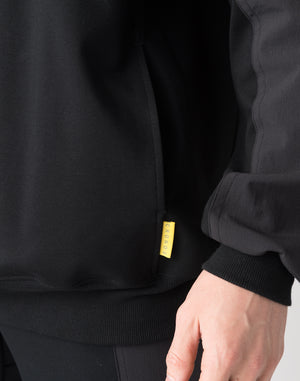 CRONOS Technical Utility Ponte Hoodie【BLACK】