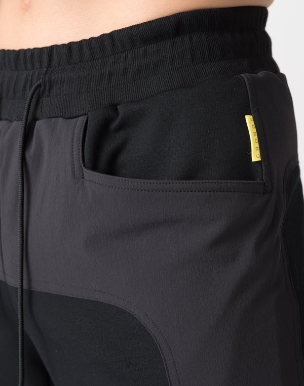 CRONOS Technical Utility Ponte long pants【BLACK】