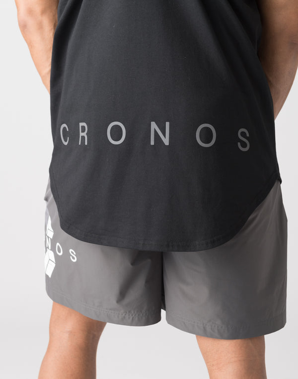 CRONOS Bold Front Logo Stringer Tank【WHITE】