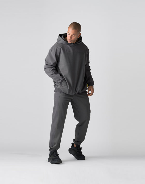 CRONOS Technical Utility Ponte Hoodie【GRAY】