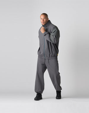 CRONOS Utility track long pants【GRAY】