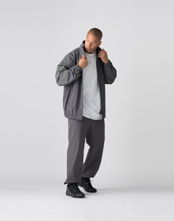 CRONOS Utility track long pants【GRAY】