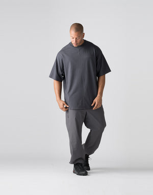 CRONOS Utility track long pants【GRAY】