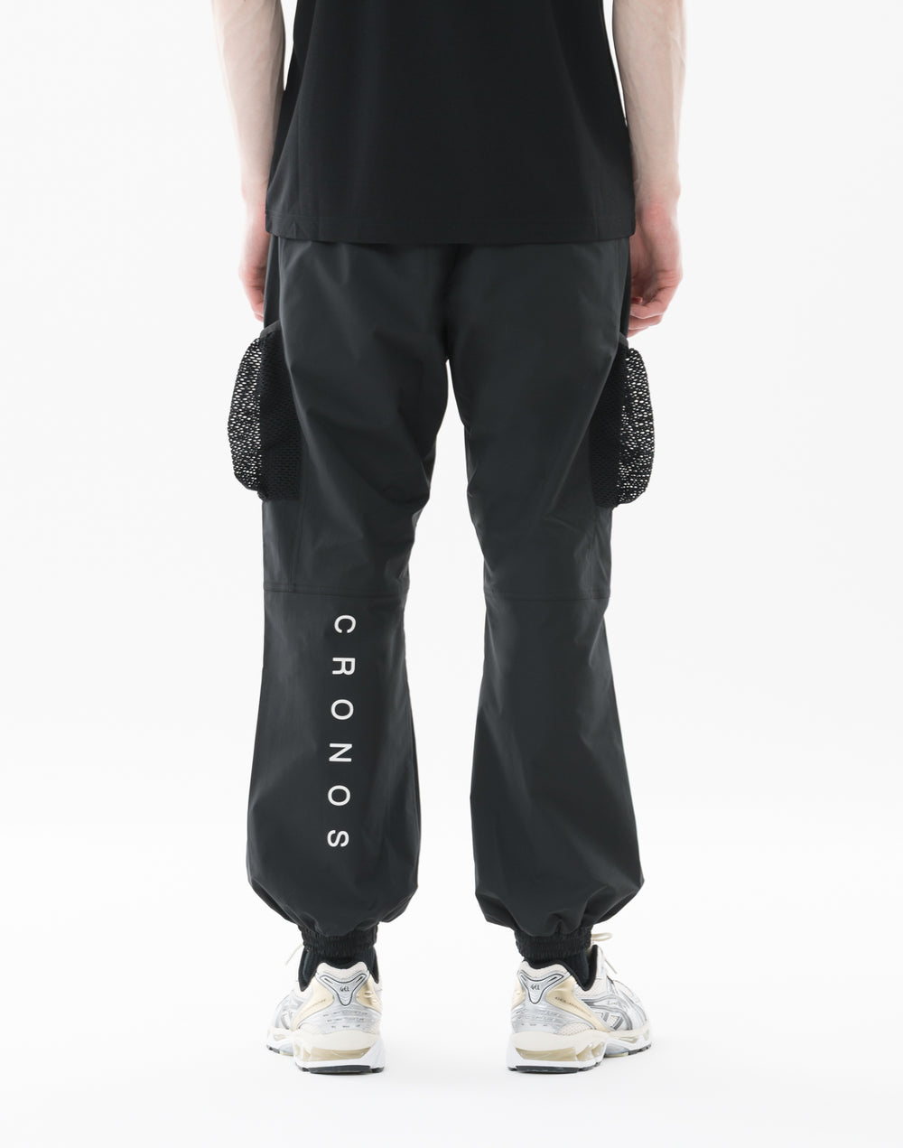 CRONOS Athleisure Cargo Pants【BLACK】