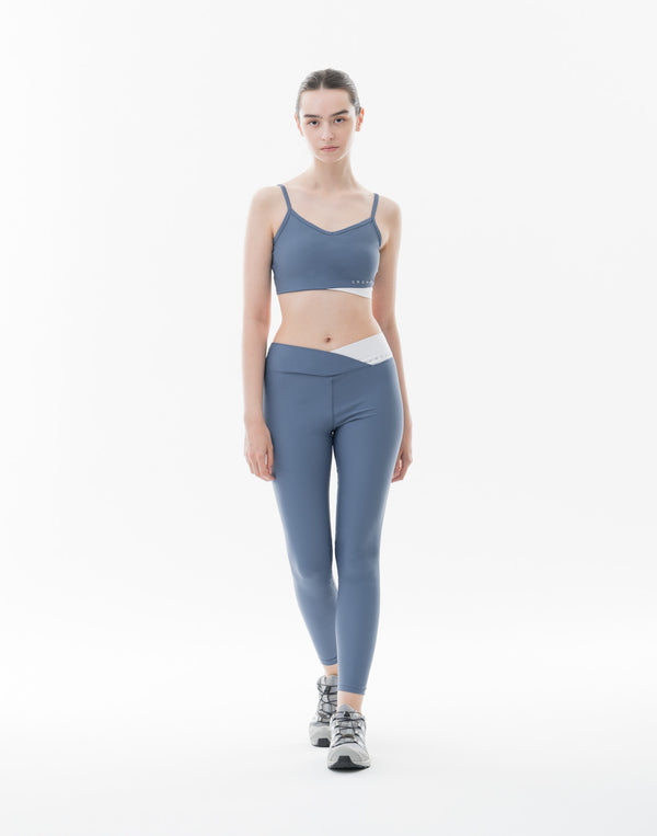 CRONOS WOMEN Motion Cross Leggings【NAVY】