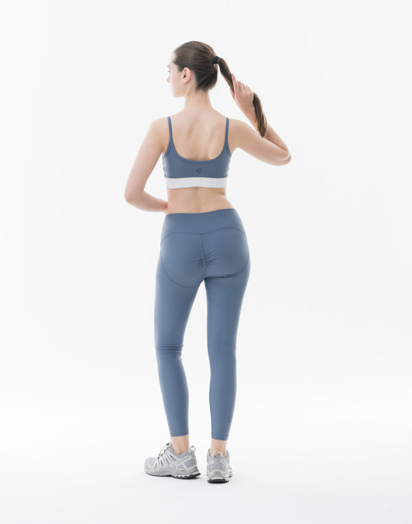 CRONOS WOMEN Motion Cross Leggings【NAVY】