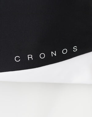 CRONOS 女士運動交叉胸罩【黑色】