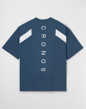 CRONOS  AIR STRUCTURE oversize S/S TEE【BLUEGRAY】