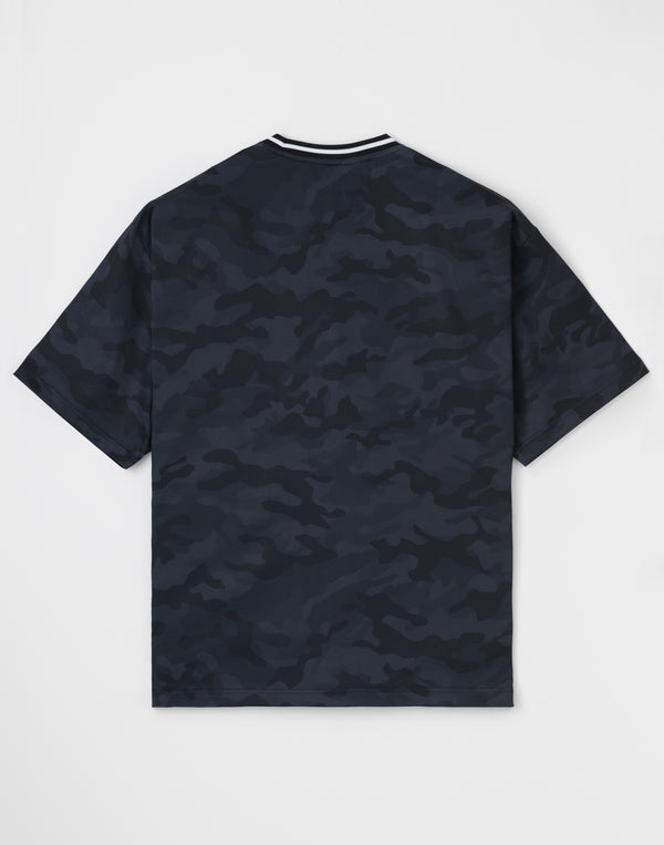 CRONOS TACTICAL CAMO over sizeS/S TEE【BLACKCAMO】