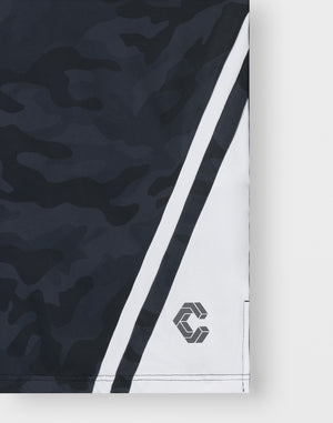 CRONOS TACTICAL CAMO over size SLEEVELESS TEE【BLACKCAMO】