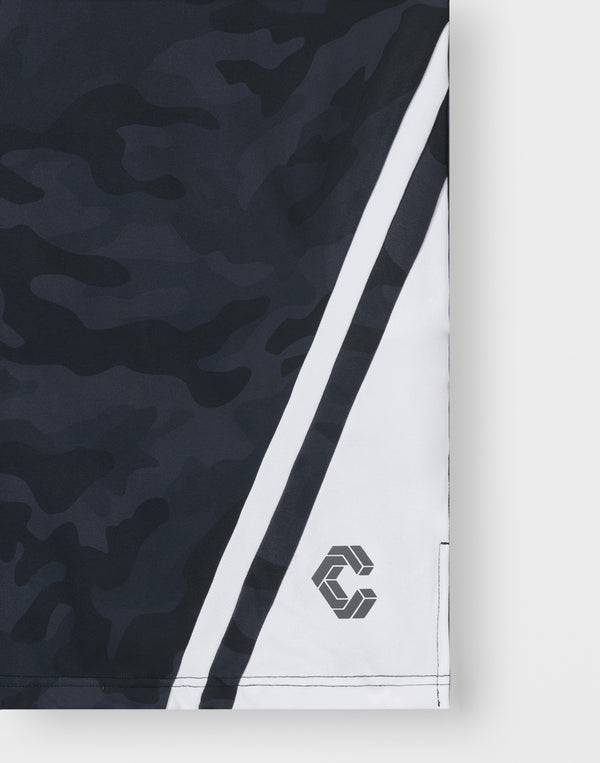 CRONOS TACTICAL CAMO over size SLEEVELESS TEE【BLACKCAMO】