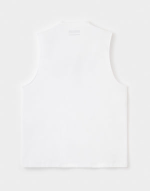CRONOS エアドライ オーバーサイズ ノースリーブTシャツ【ホワイト】