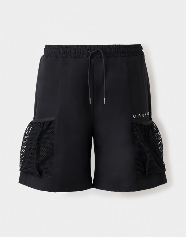CRONOS Active Stretch Cargo shorts【BLACK】