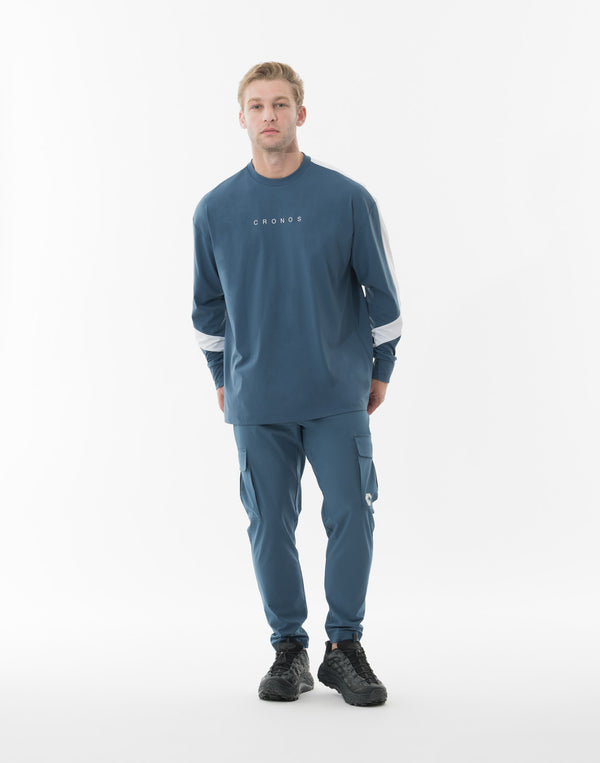 CRONOS Active Stretch Cargo Pants【BLUEGRAY】