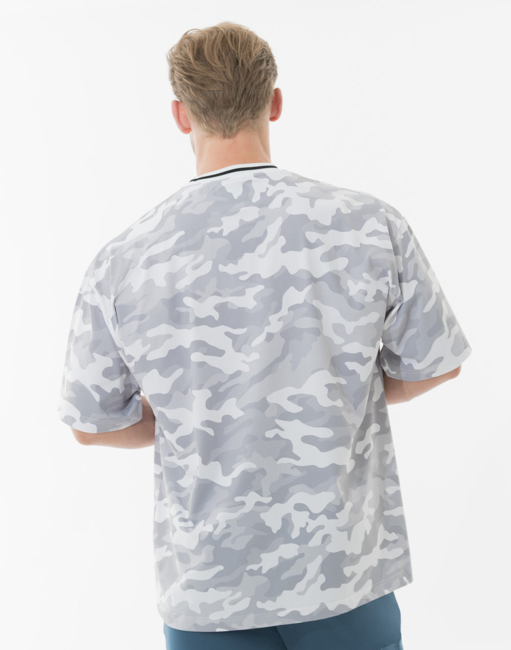 CRONOS TACTICAL CAMO オーバーサイズS/S TEE【WHITECAMO】