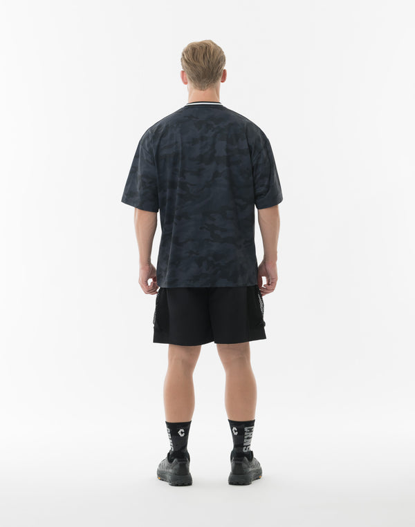CRONOS TACTICAL CAMO over sizeS/S TEE【BLACKCAMO】