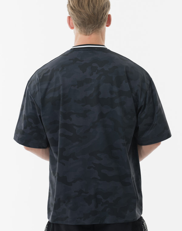 CRONOS TACTICAL CAMO over sizeS/S TEE【BLACKCAMO】