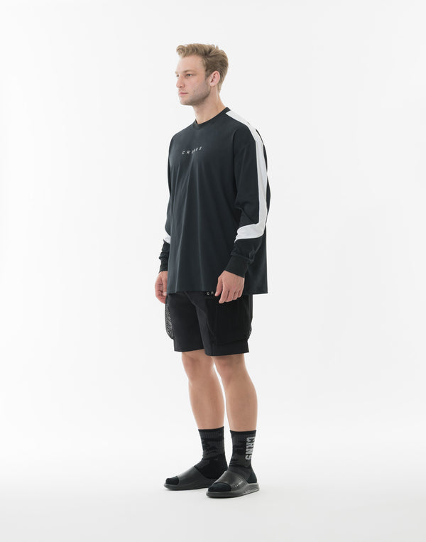 CRONOS Active Stretch Cargo shorts【BLACK】