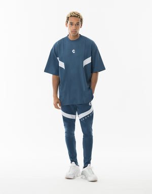 CRONOS  AIR STRUCTURE oversize S/S TEE【BLUEGRAY】