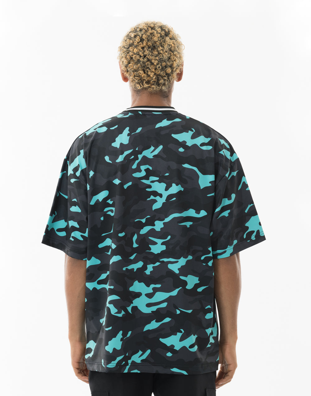 CRONOS TACTICAL カモ柄 オーバーサイズS/S TEE【BLUECAMO】