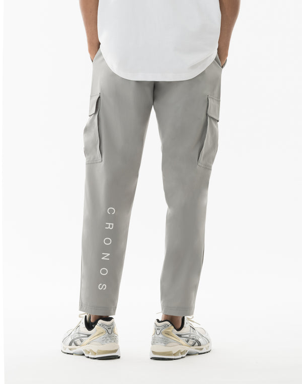 CRONOS Active Stretch Cargo Pants【GRAY】