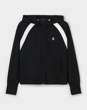 CRONOS WOMEN UV Shield Light Hoodie【BLACK】
