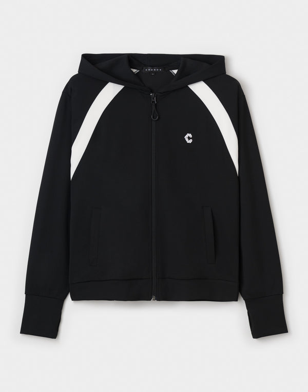 CRONOS WOMEN UV Shield Light Hoodie【BLACK】