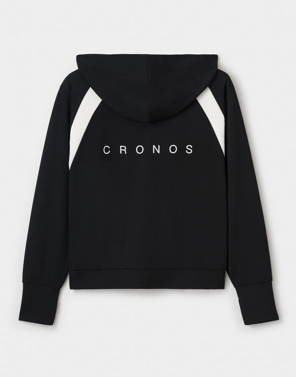 CRONOS WOMEN UV Shield Light Hoodie【BLACK】