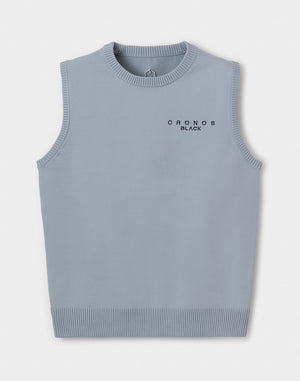 CRONOS BLACK WOMAN  EcoWeave Vest【GRAY】
