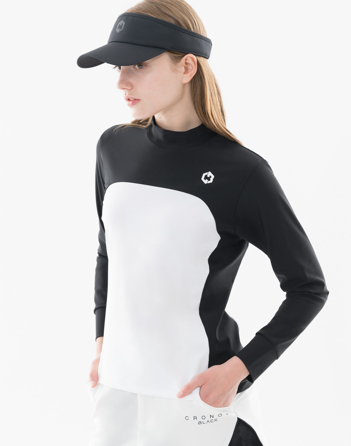 CRONOS BLACK WOMEN AirFlow Shield Long Sleeve【WHITE】