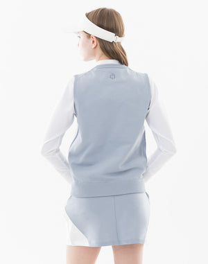 CRONOS BLACK WOMAN  EcoWeave Vest【GRAY】