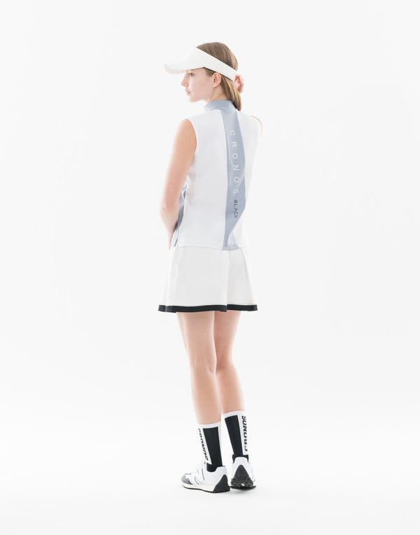 CRONOS BLACK WOMAN AirFlow Shield  Sleeve less	【GRAY】