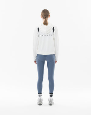 CRONOS WOMEN Motion Cross Leggings【NAVY】