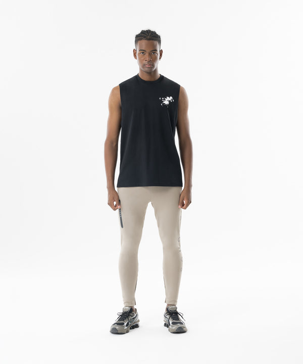 CRONOS High-Tension Skinny Tech Pants【GREIGE】