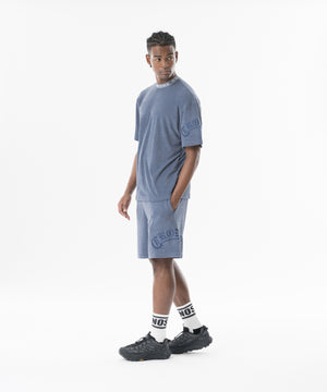 CRONOS Bamboo Pile shorts【G.BLUE】