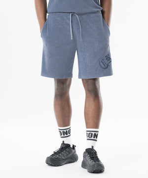 CRONOS Bamboo Pile shorts【G.BLUE】
