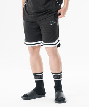 CRONOS Double-Layer Basketball Mesh shorts【BLACK】