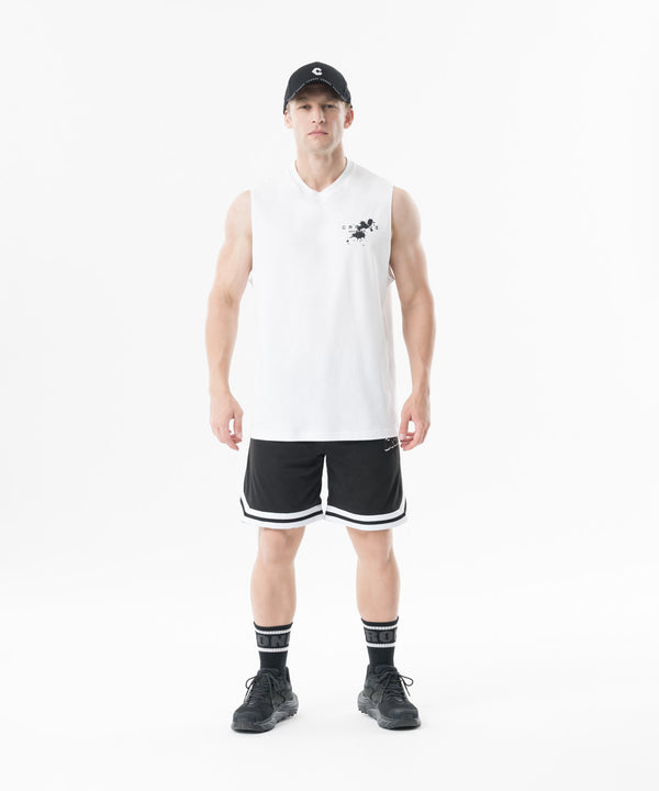 CRONOS Double-Layer Basketball Mesh shorts【BLACK】