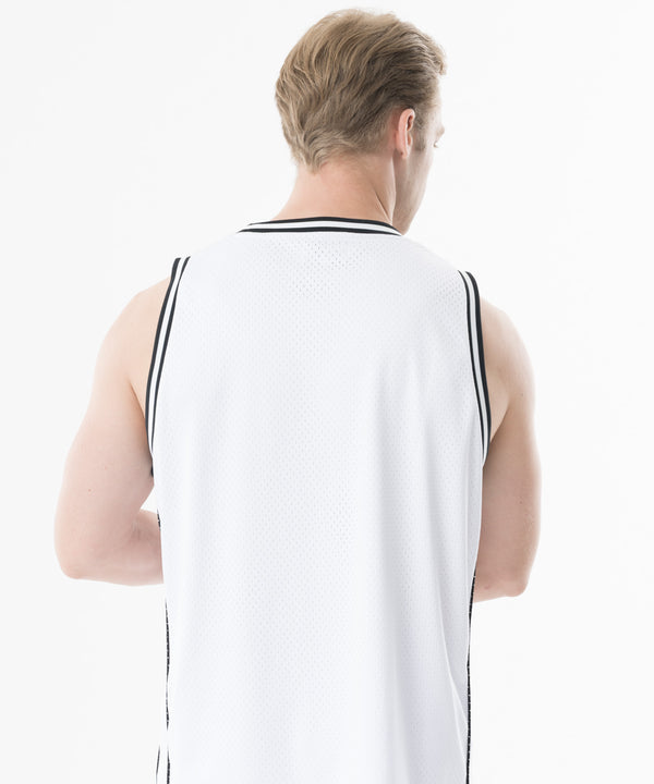 CRONOS Double-Layer Basketball Mesh Tank【WHITE】